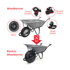10 Inch DIY Electric Hub Motor Kit