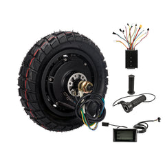10 Inch Electric Wheel Brushless Gearless Hub Motor Kit