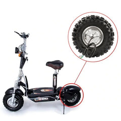 13 Inch Dual Drive Off-road Electric Bike Hub Motor