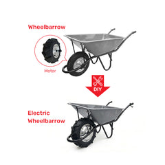 12 Inch Wheel Hub Motor With Off-Road Tires