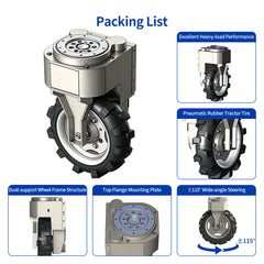 Heavy-Duty Agricultural Steering Drive 48V1000W 3000rpm motor