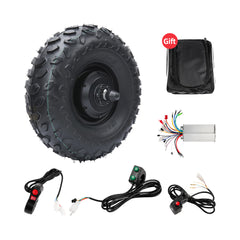 14.5 inch DIY Geared Hub Motor Kit With Off-Road Tire