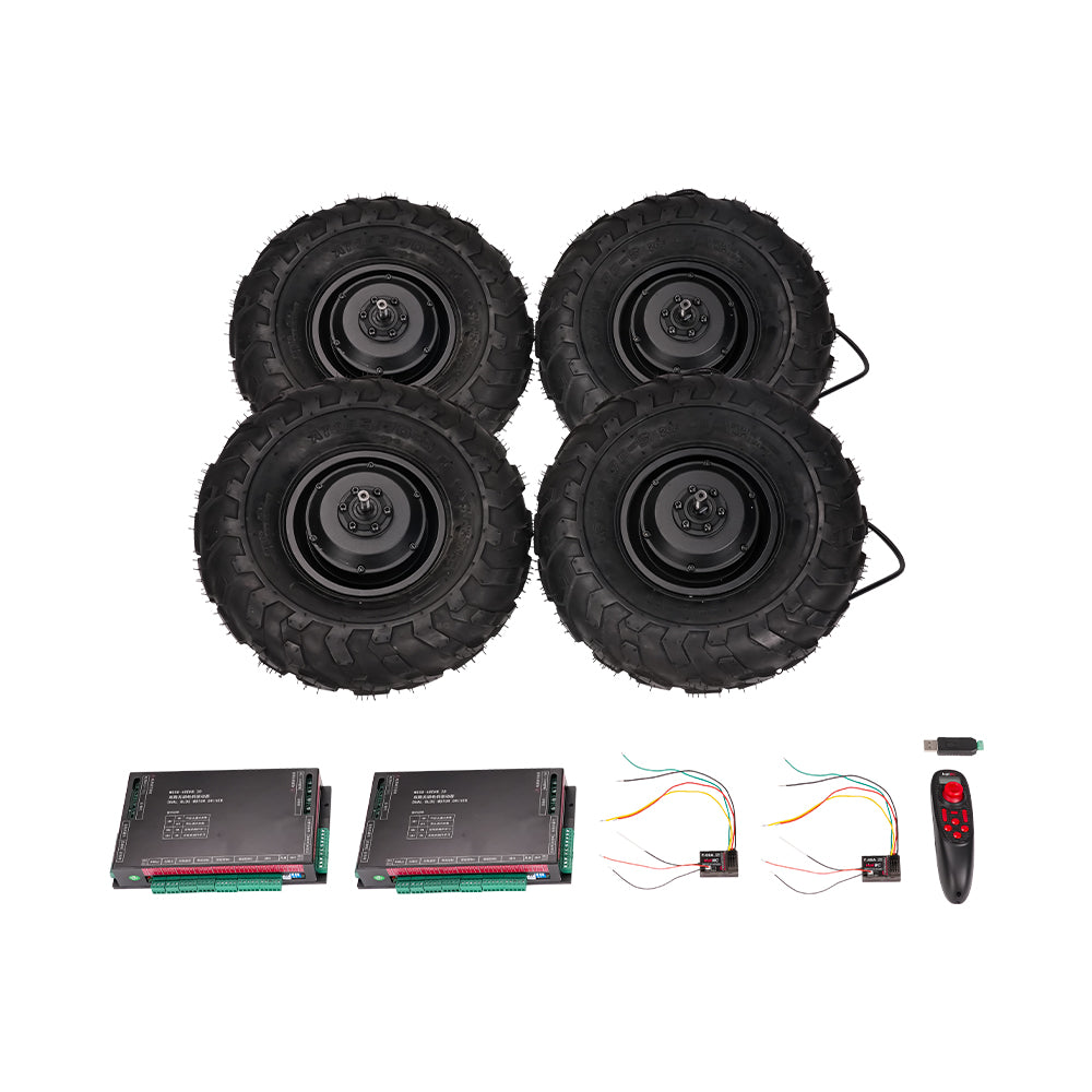14.5-inch High-Torque Hub Motor 4WD Kit