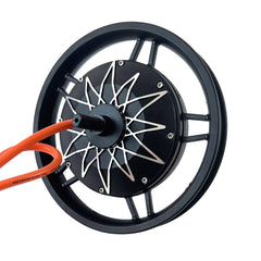 14 Inch Electric Bike Rear Wheel Gearless Hub Motor With Run-Flat Tire