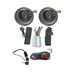 10 Inch Electric Geared Hub Motor Wheel Conversion Kit