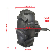 12 Inch Electric Wheel Hub Motor Kit