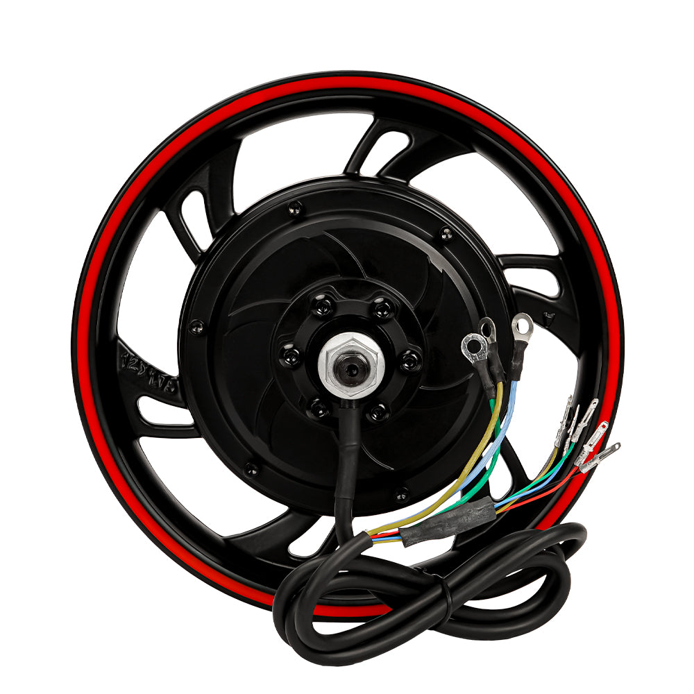 12 Inch Brushless Gearless Wheel Hub Motor