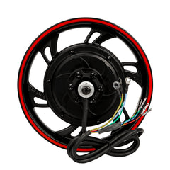 12 Inch Brushless Gearless Wheel Hub Motor
