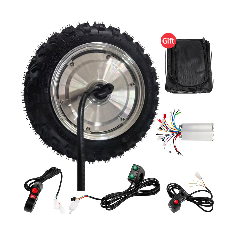10 inch Electric Wheel Geared Hub Motor Kit
