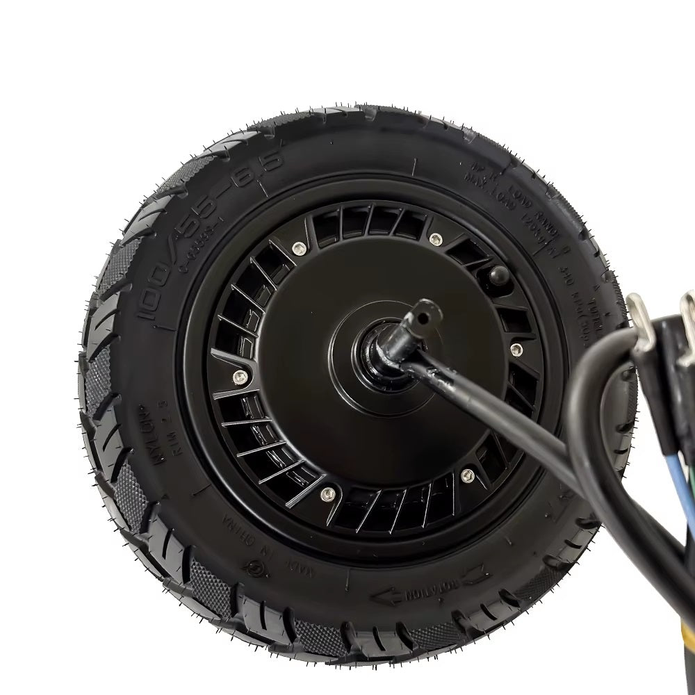 11 Inch 48V 2500W Brushless Hub Motor Replacement for Electric Scooter, E-Bike and Delivery Vehicle